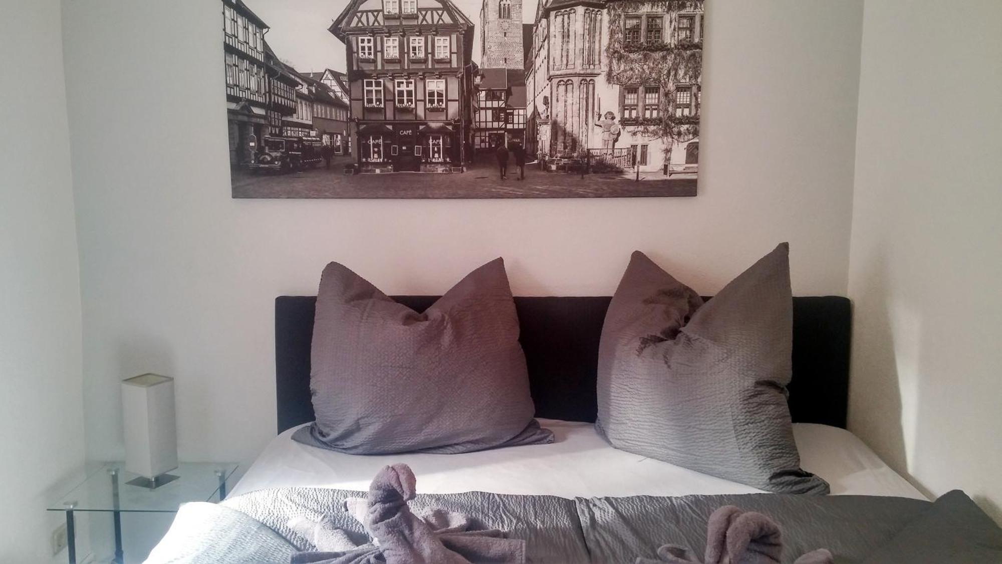 Ferienwohnung Zum Rost'Gen Potte III 奎德林堡 外观 照片