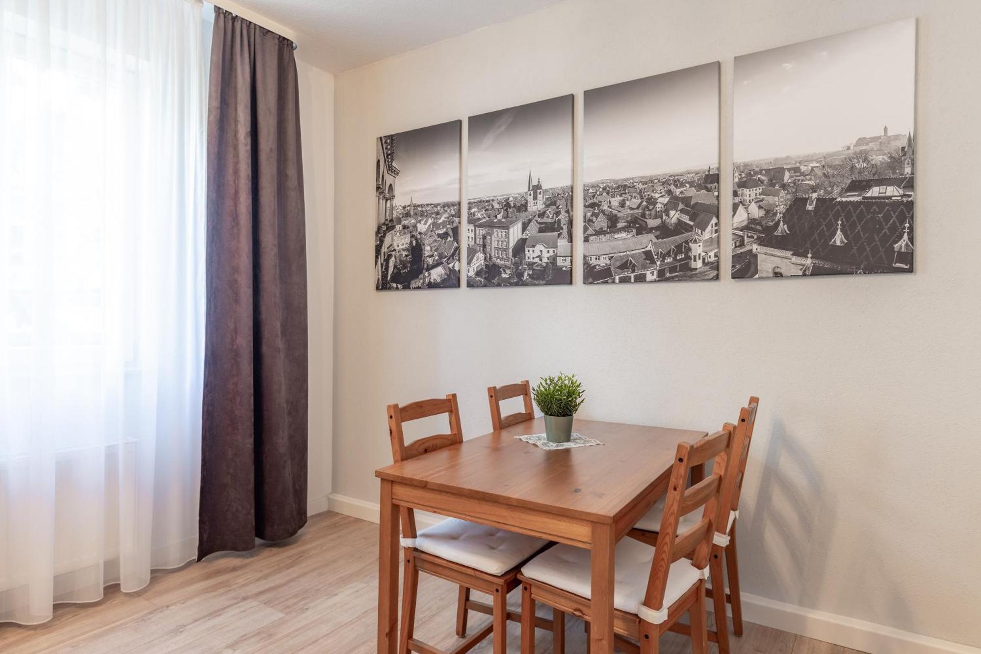 Ferienwohnung Zum Rost'Gen Potte III 奎德林堡 外观 照片